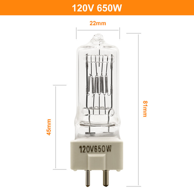 650w 120v Halogen Bulb Quartz Halogen Replacement Bulb Floodlight