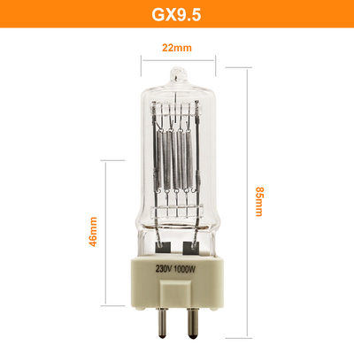 Boat Marine Searchlight 1000w 230v Halogen Bulb Light Gx9.5 Lamp