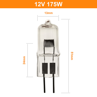 50W 150W 200W 100w Quartz Halogen Bulb Replacement Airfield Lamp Current Controlled 6.6A