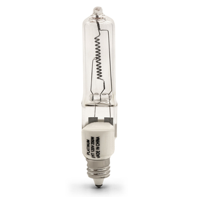 Mini Can E11 120v 250 Watt Quartz Lamp Dimmable Halogen Light Bulbs