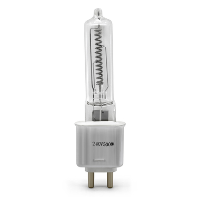 240V 500 Watt Quartz Halogen Bulb Lumens High G9.5 Infrared Heating Theatre TV Video