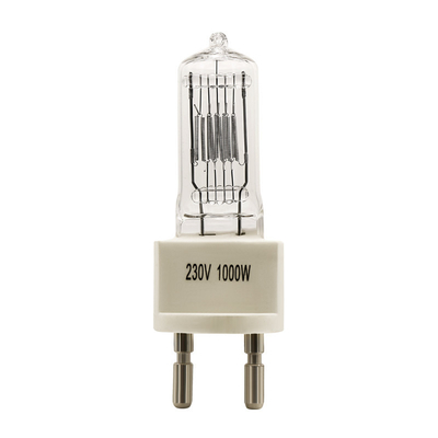 Red Infrared Halogen Bulb 1000W 230V Quartz Ir Lamp G9.5 25000 Lumen