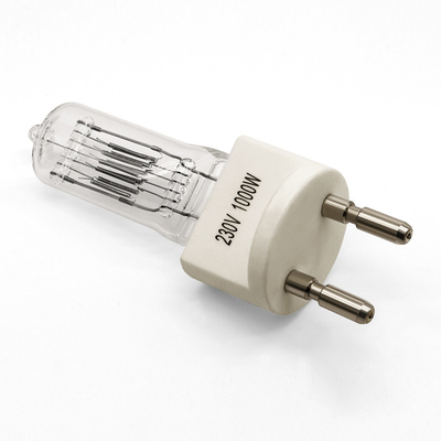 Red Infrared Halogen Bulb 1000W 230V Quartz Ir Lamp G9.5 25000 Lumen