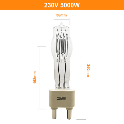 230V 5000W G38 Stage Quartz Lamp Bulb Studio Entertainment Wedding Bar