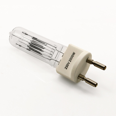 230v 2000 Watt Quartz Light Bulb G22 Lamp Base