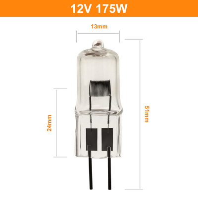100w 78mm 50w 55 Watt Quartz Halogen Bulb With Pins 2 For High Intensity Runway Light