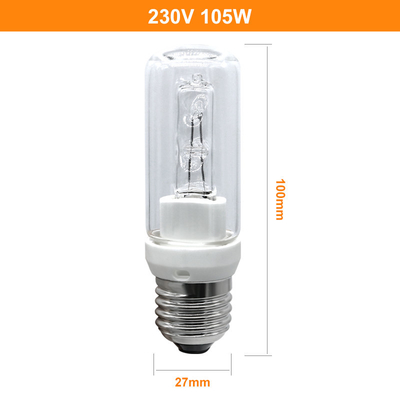 230V 105 Watt Halogen Bulb E27 Ultraviolet Quartz Light Bulb