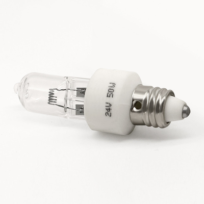 24V 50w E11 Halogen Lamp Quartz Medical Light Bulb OEM ODM