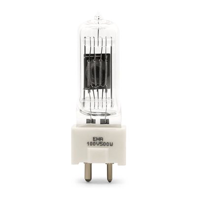 100V 500 Watt Quartz Halogen Lumens G22 Optical Instrument Microscope Halogen Lamp