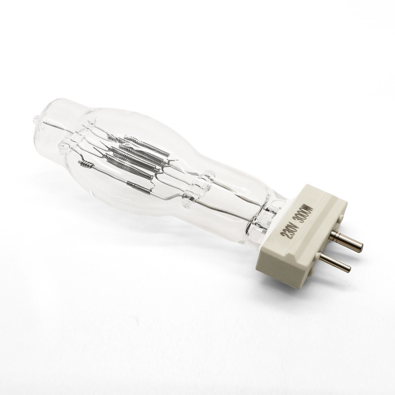 220V 230V 240V 3000w Halogen Lamp Searchlight Canal  G38 Halogen 2 Pin Light Bulbs